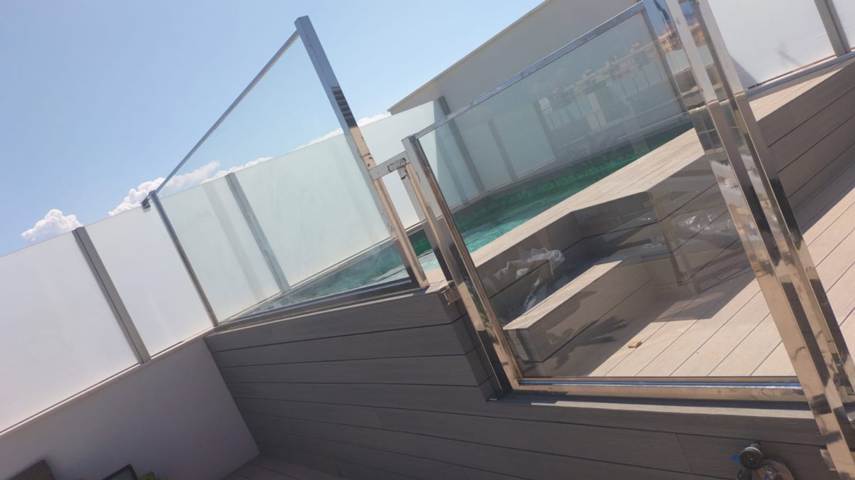 Barandillas a medida con materiales de alta calidad en mallorca