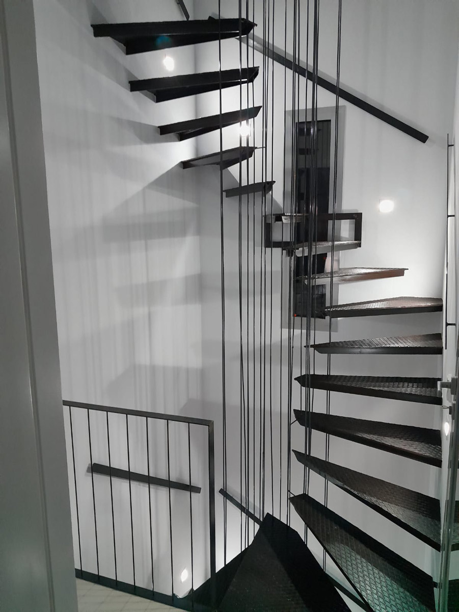 herrería escaleras de caracol en mallorca