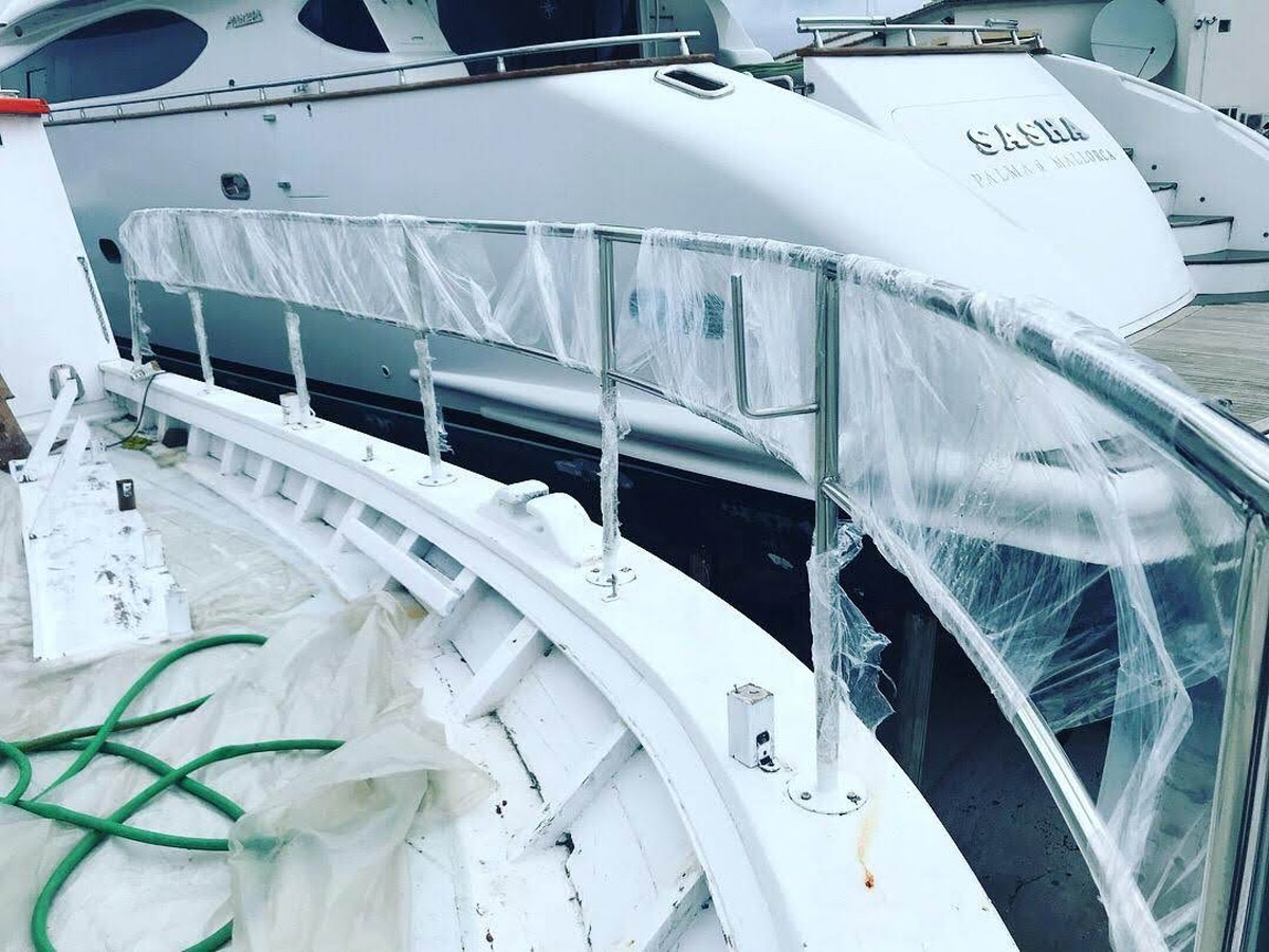 trabajos en herrería náutica mallorca